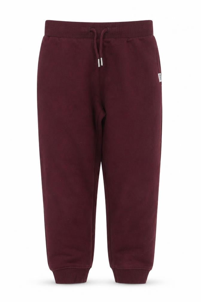 New Look Girls Red  Cotton Jogger Trousers Size 9 Months  Regular Drawstring