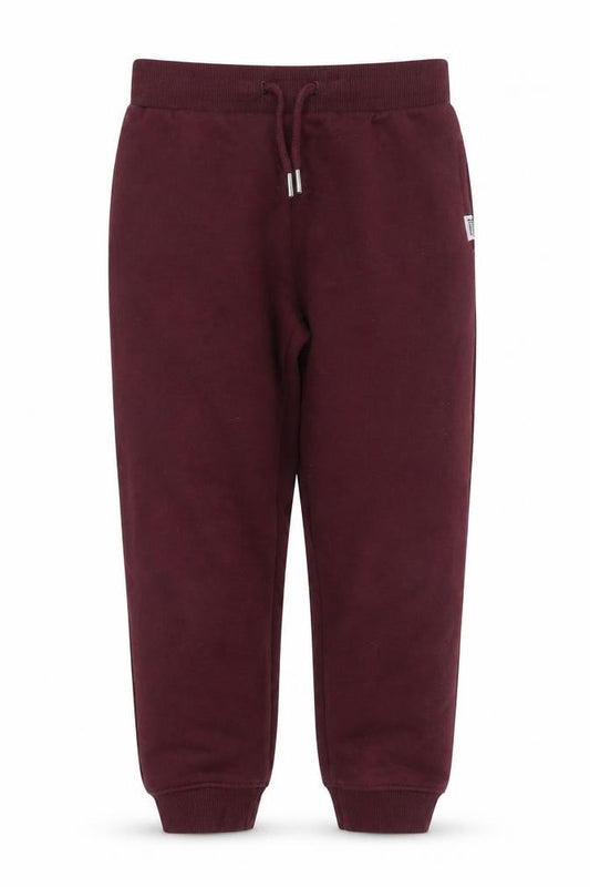 New Look Girls Red  Cotton Jogger Trousers Size 9 Months  Regular Drawstring