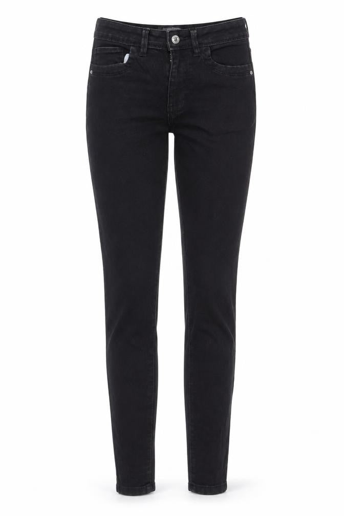 Primark  Womens Grey  Cotton Skinny Jeans Size 8 L26 in Regular