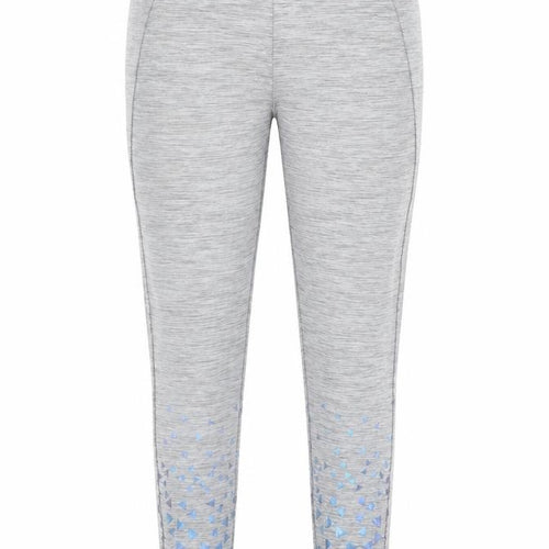 Dunnes Stores Girls Grey Geometric Polyester Jogger Trousers Size L L23 in Regular