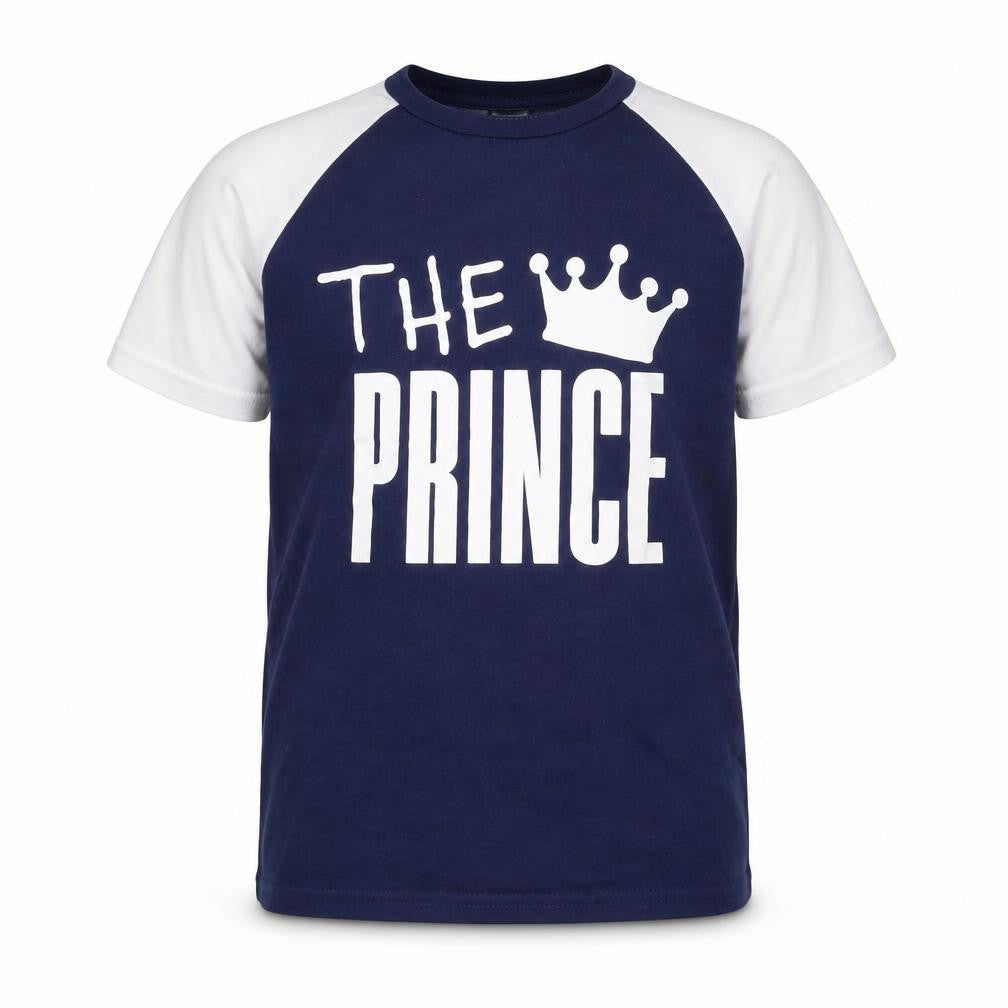 Matalan Boys Blue  Cotton Basic T-Shirt Size 12 Years Round Neck  - The prince
