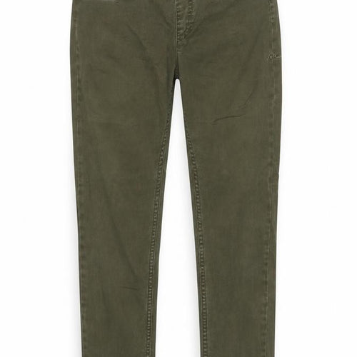 E-last-fit Womens Green  Cotton Jegging Jeans Size 8 L32 in Regular