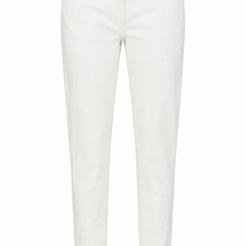 NEXT Womens White  Cotton Skinny Jeans Size 10 L26 in Regular Button