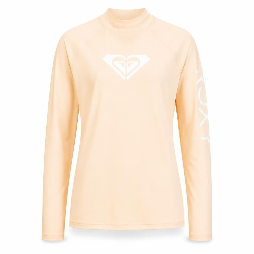Front view of Pink Soda girls’ orange polyester basic casual, size L, high neck