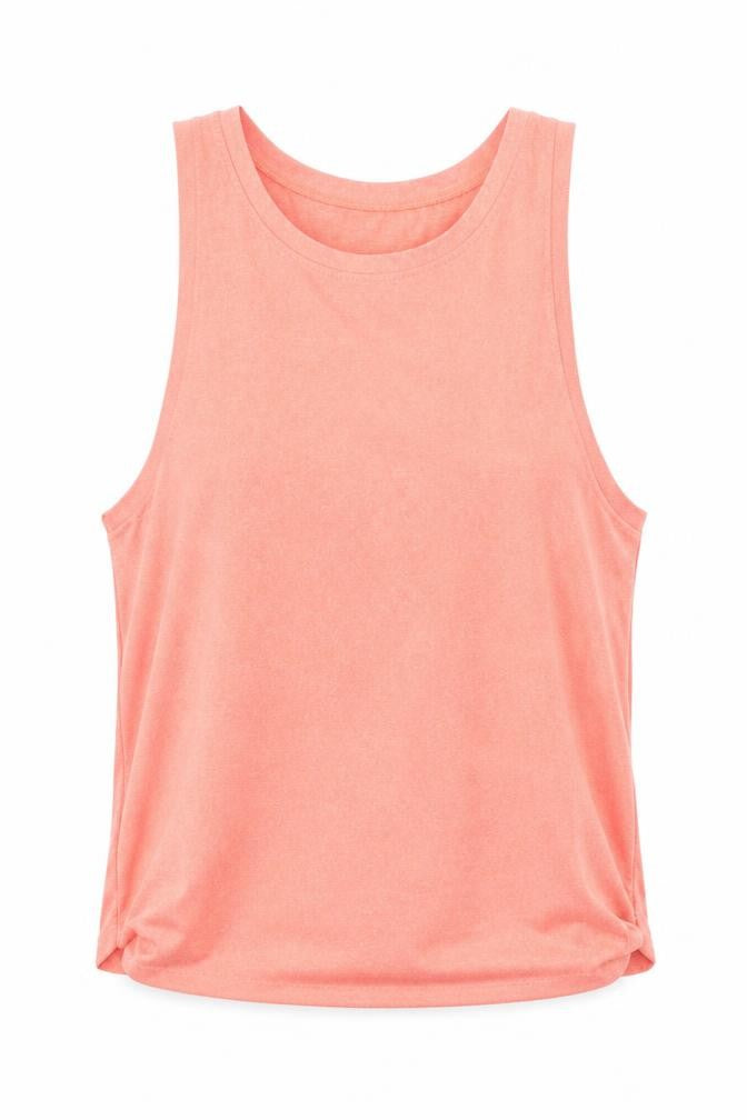 SheIn Womens Pink  Cotton Camisole Tank Size S Round Neck