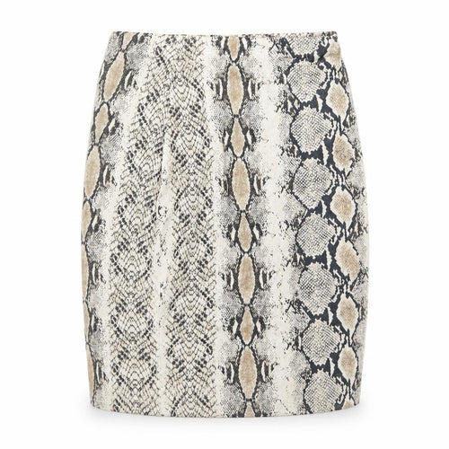 Missguided Womens Multicoloured Animal Print Polyester Straight & Pencil Skirt Size 6