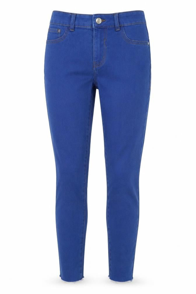 Denim & Co. Womens Blue  Cotton Jegging Jeans Size 8 L29 in Regular
