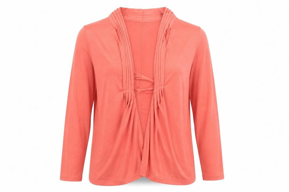 Bonprix Collection Womens Pink V-Neck  Polyester Cardigan Jumper Size S