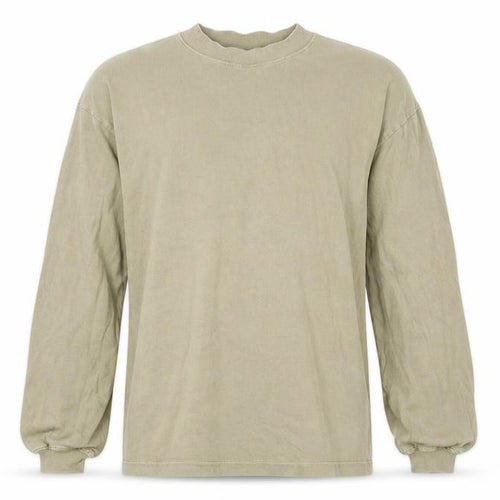 Stockholm Atelier Mens Beige  Cotton Pullover Sweatshirt Size XS