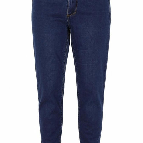 Denim & Co. Womens Blue  Cotton Tapered Jeans Size 10 L30 in Regular