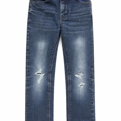 NEXT Girls Blue  Cotton Straight Jeans Size 6 Years  Regular