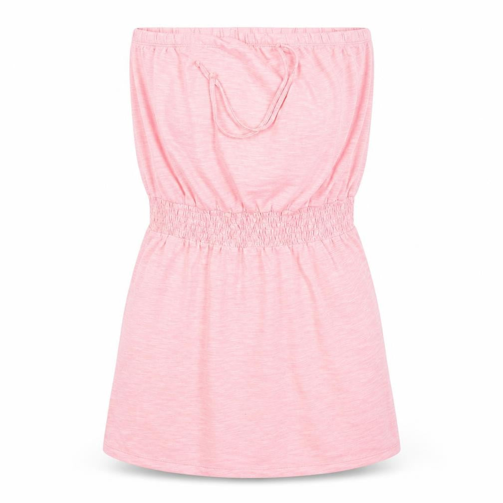 Papaya Womens Pink  Polyester Fit & Flare  Size L  Off the Shoulder