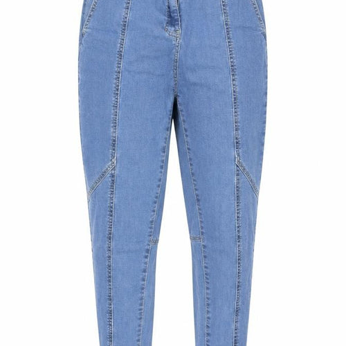 parasian Womens Blue  Cotton Skinny Jeans Size 12 L30 in Slim Zip