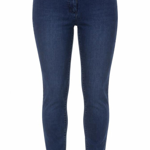 Marks and Spencer Womens Blue  Cotton Jegging Jeans Size 8 L29 in Regular Button