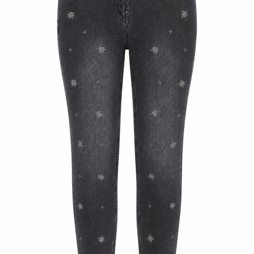 NEXT Womens Black  Cotton Skinny Jeans Size 8 L28 in Regular Button