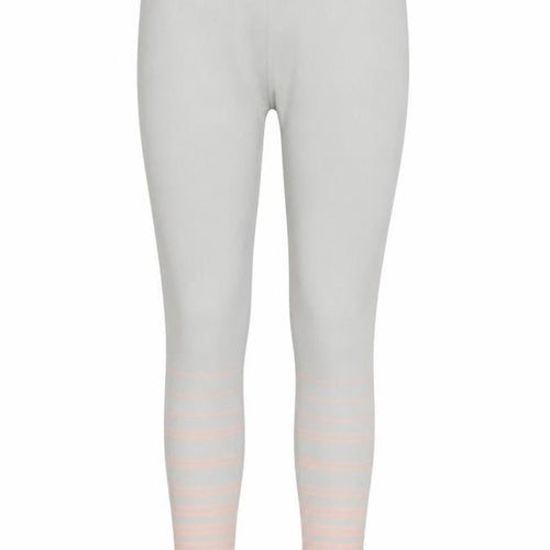 Preworn Womens Beige Striped Polyester Jogger Leggings Size S L27 in Regular