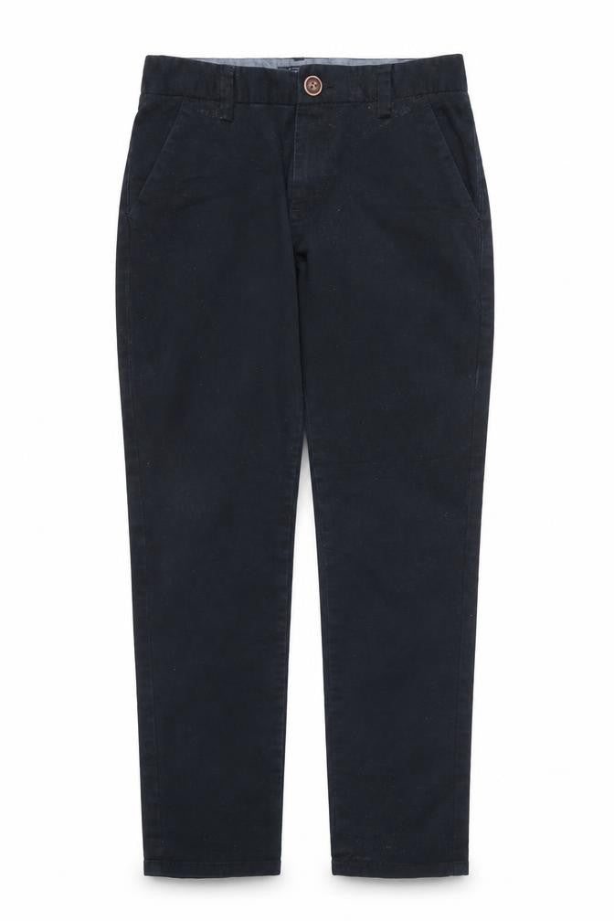 NEXT Girls Blue  Cotton Chino Trousers Size 12 Years  Regular