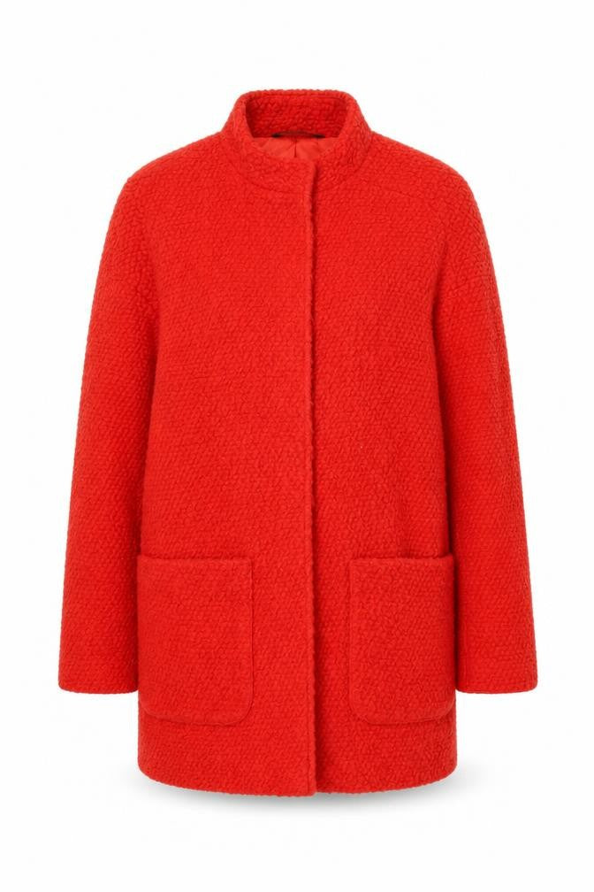 Dunnes Womens Red   Jacket  Size 10  Snap