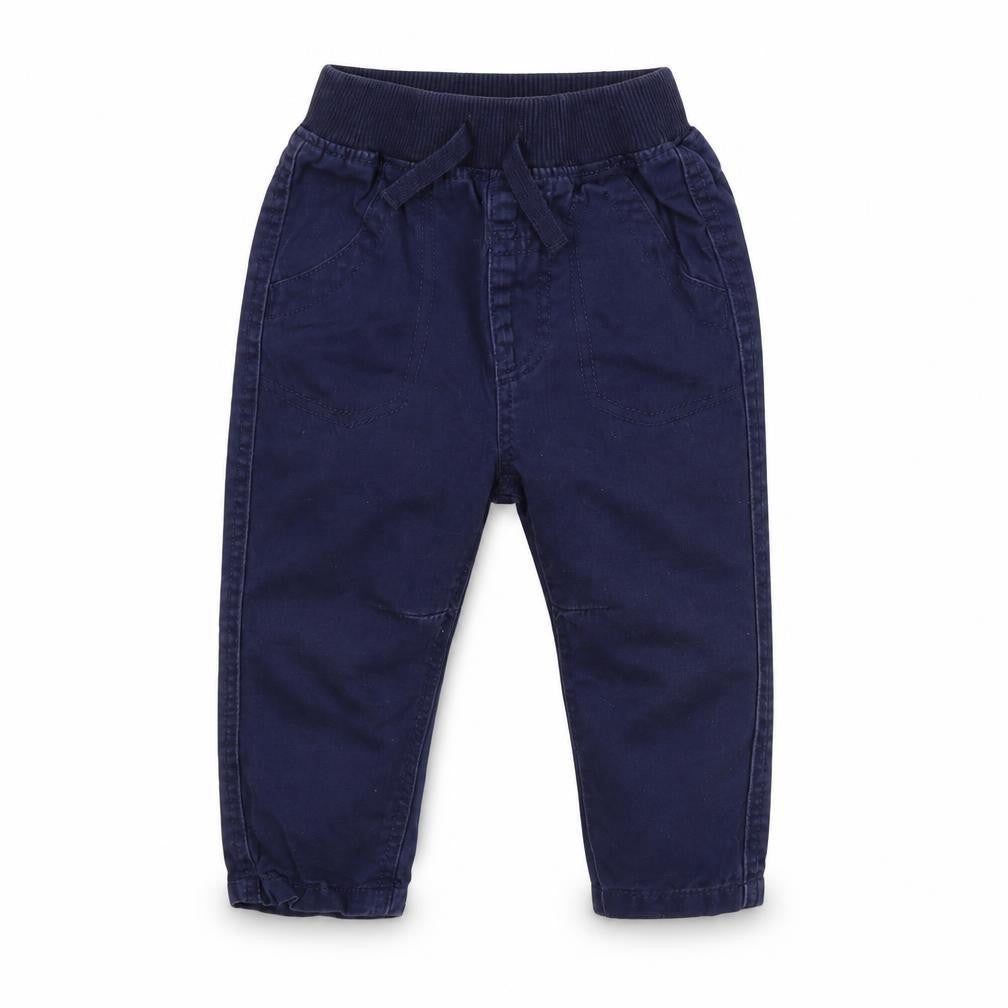 George Baby Blue  Cotton Jogger Trousers Size 6-9 Months  Drawstring