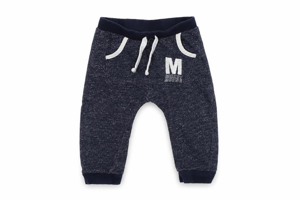 Disney Baby Baby Blue  Cotton Jogger Trousers Size 6-9 Months  Drawstring