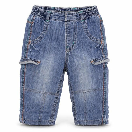 George Baby Blue  Cotton Jogger Jeans Size 3-6 Months
