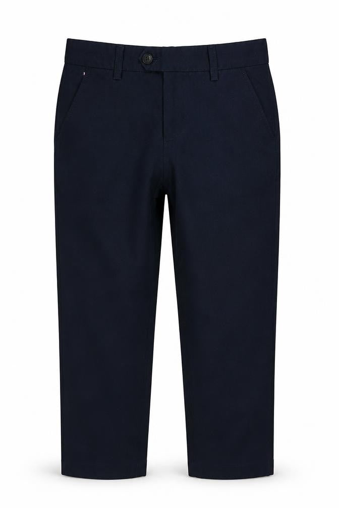NEXT Boys Blue  Polyester Dress Pants Trousers Size 9 Months L22 in Regular Zip