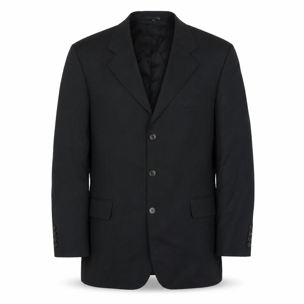 Front view of Madison men’s grey viscose jacket suit jacket, size 42