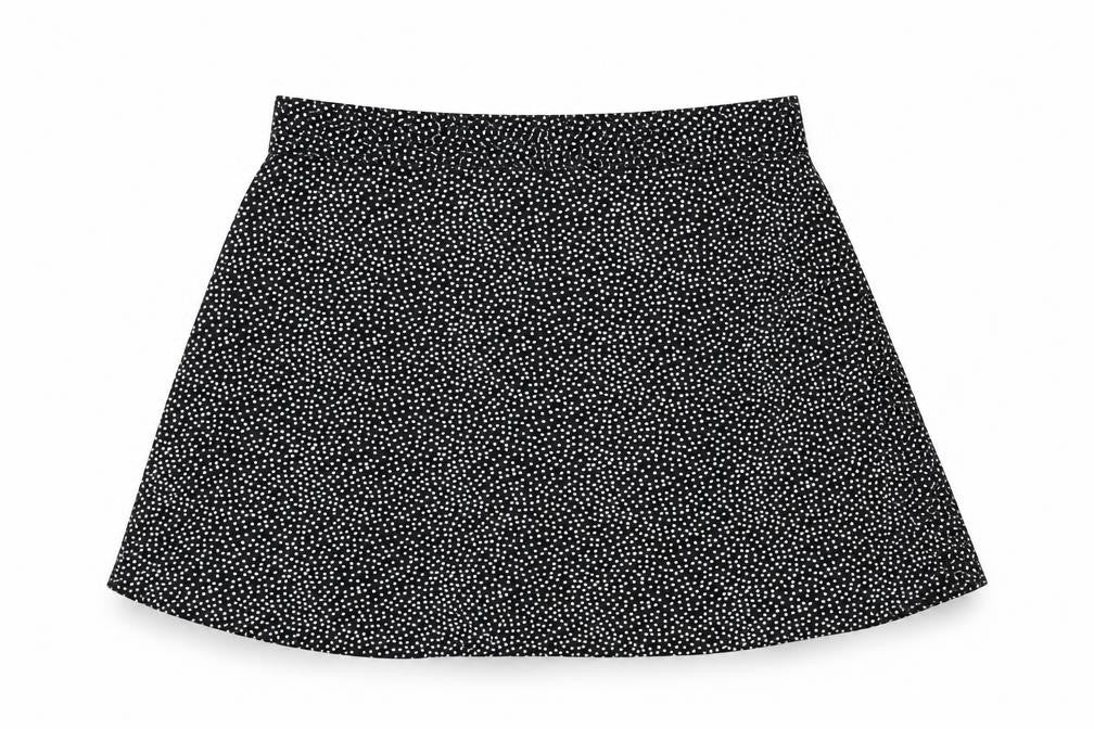 Papaya Womens Black Animal Print Viscose Mini Skirt Size 8