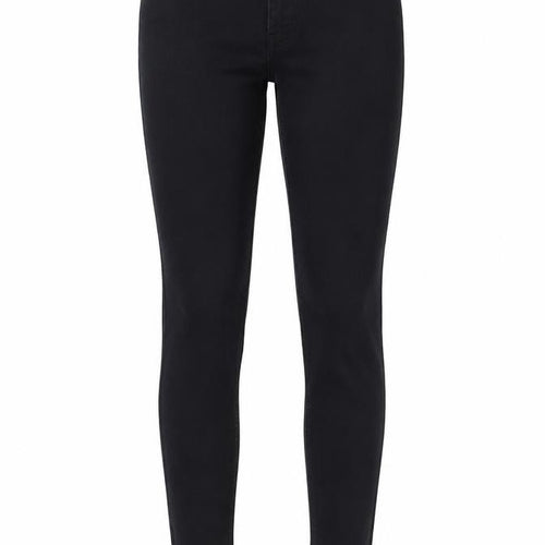 Topshop Womens Black  Cotton Skinny Jeans Size 26 in L30 in Regular Zip