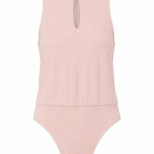 Miss Selfridge Womens Pink  Polyester Bodysuit One-Piece Size 4 L10 in