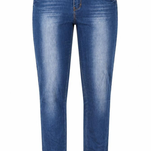 Dunnes Stores Womens Blue  Cotton Skinny Jeans Size 8 L30 in Regular Button