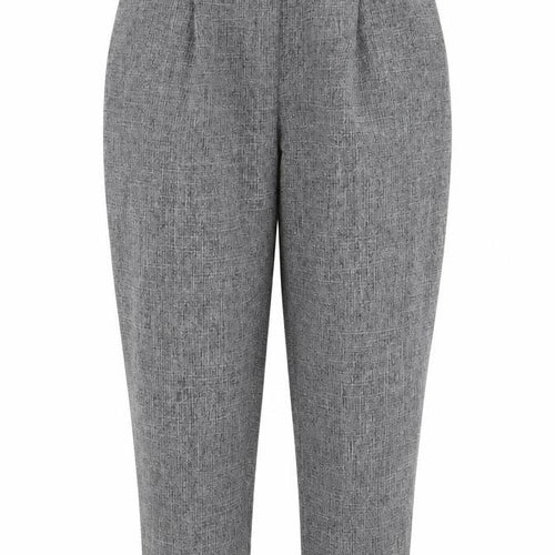 New Look Womens Grey  Polyester Trousers  Size 12 L26 in Slim Zip