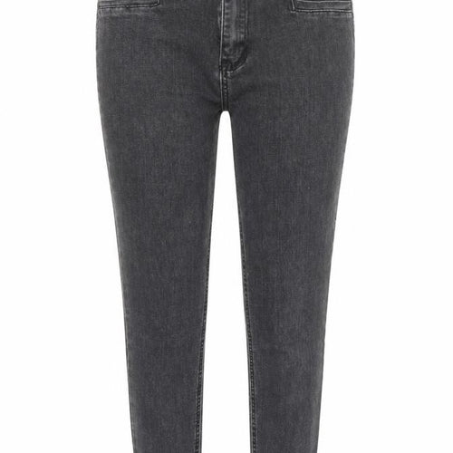 SheIn Womens Grey  Cotton Skinny Jeans Size M L25 in Regular