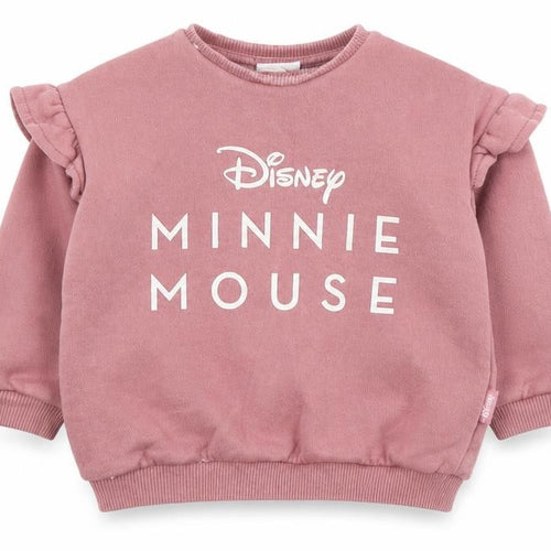 F&F Baby Pink  Cotton Pullover Jumper Size 6-9 Months  Snap - Disney