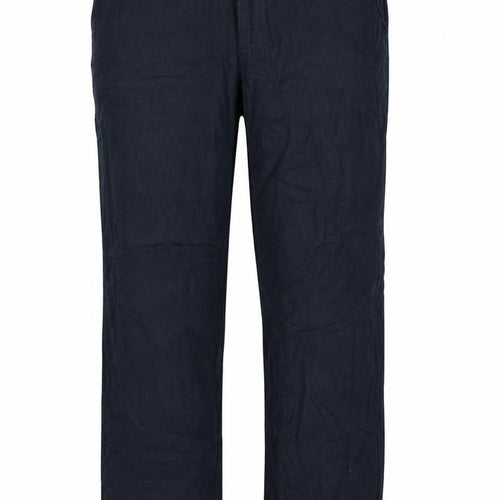 Marks and Spencer Womens Blue  Cotton Trousers  Size 34 L32.5 in Regular
