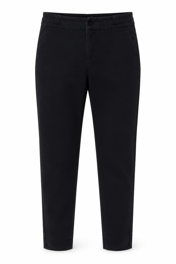 Freesia Womens Grey  Cotton Chino Trousers Size S L23 in Regular