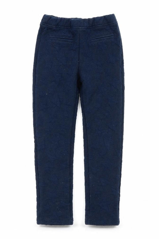 TOM TAILOR Girls Blue Geometric Cotton Pedal Pusher Trousers Size 6-7 Years  Regular  - Stars