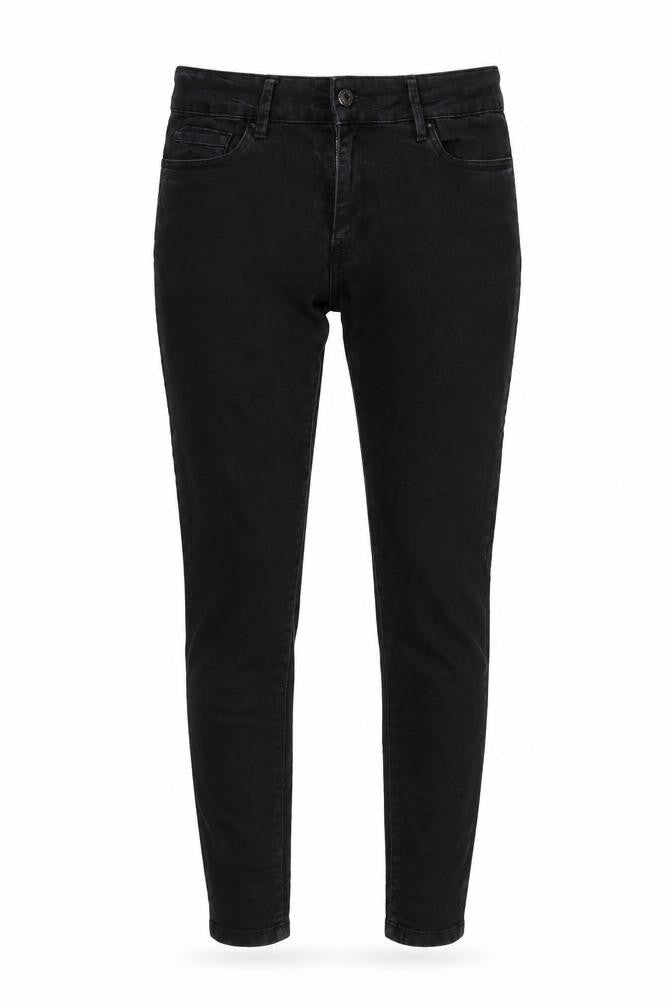Forma Womens Black  Cotton Skinny Jeans Size 32 in L30 in Regular