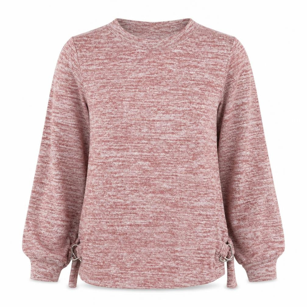 Next Womens Red Round Neck  Viscose Pullover Jumper Size 8