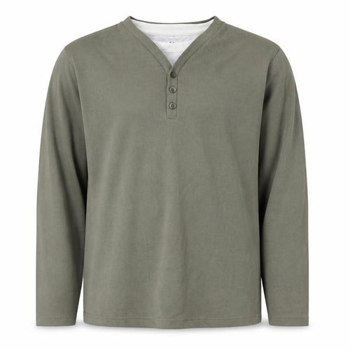 F&F Mens Green Crew Neck  Cotton Pullover Jumper Size XL