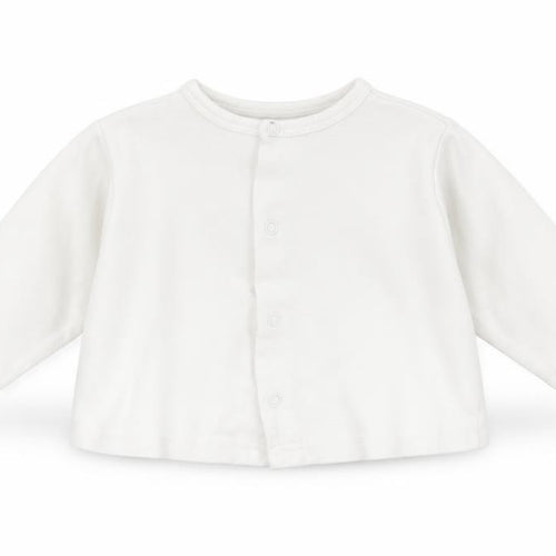 Babybol Girls White  Cotton Cardigan Jumper Size 6-9 Months   - Bunny
