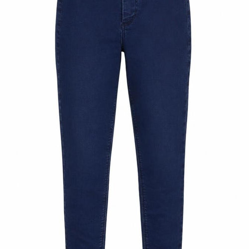 Topshop Womens Blue  Cotton Skinny Jeans Size 26 in L30 in Slim Zip