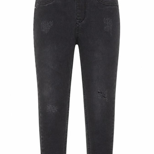 Denim & Co. Girls Grey  Cotton Jegging Jeans Size 6-7 Years  Regular