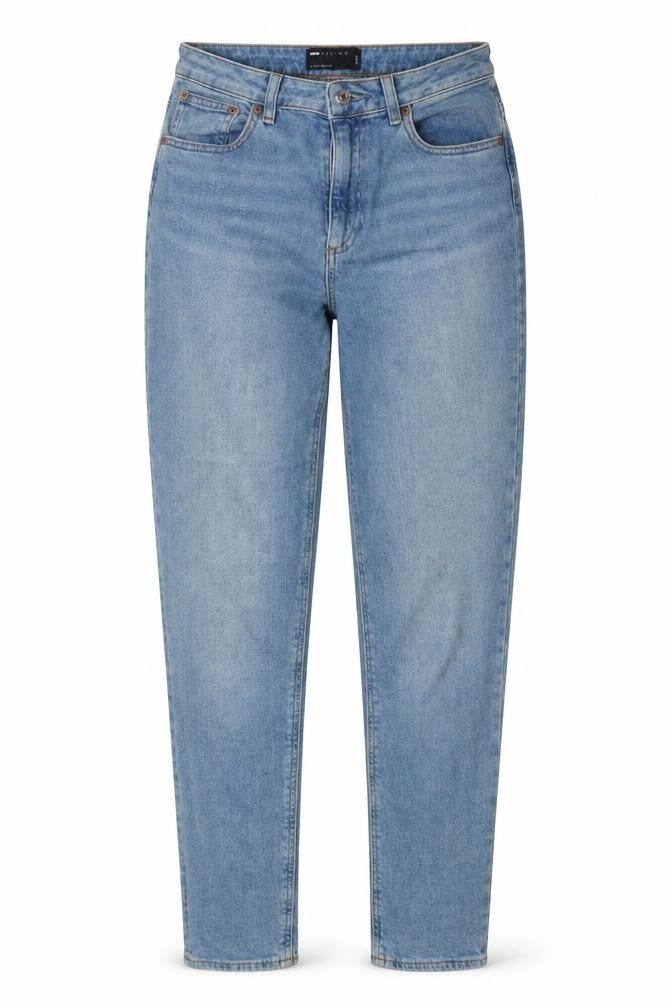 ASOS Womens Blue  Cotton Straight Jeans Size 28 in L28 in Regular