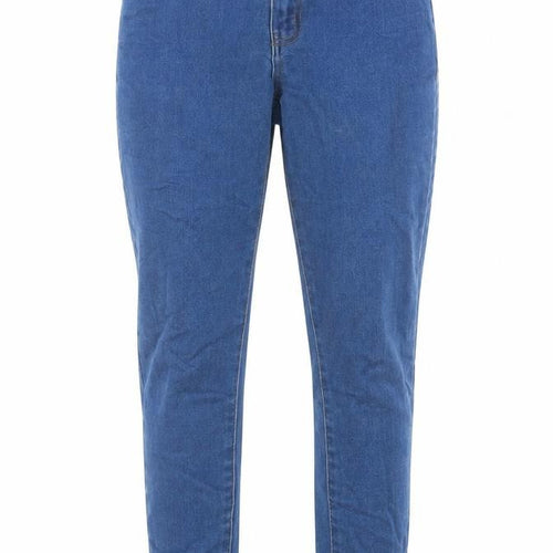 Denim & Co. Womens Blue  Cotton Skinny Jeans Size 10 L30 in Regular Button