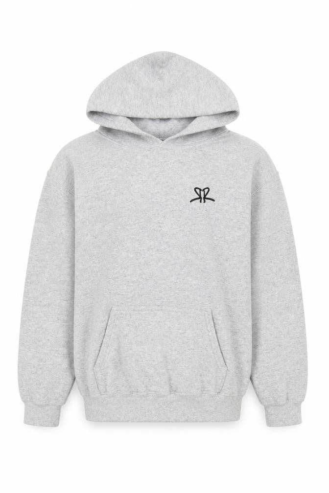 OverRide Boys Grey  Cotton Pullover Hoodie Size M   - OverRide SkatePark