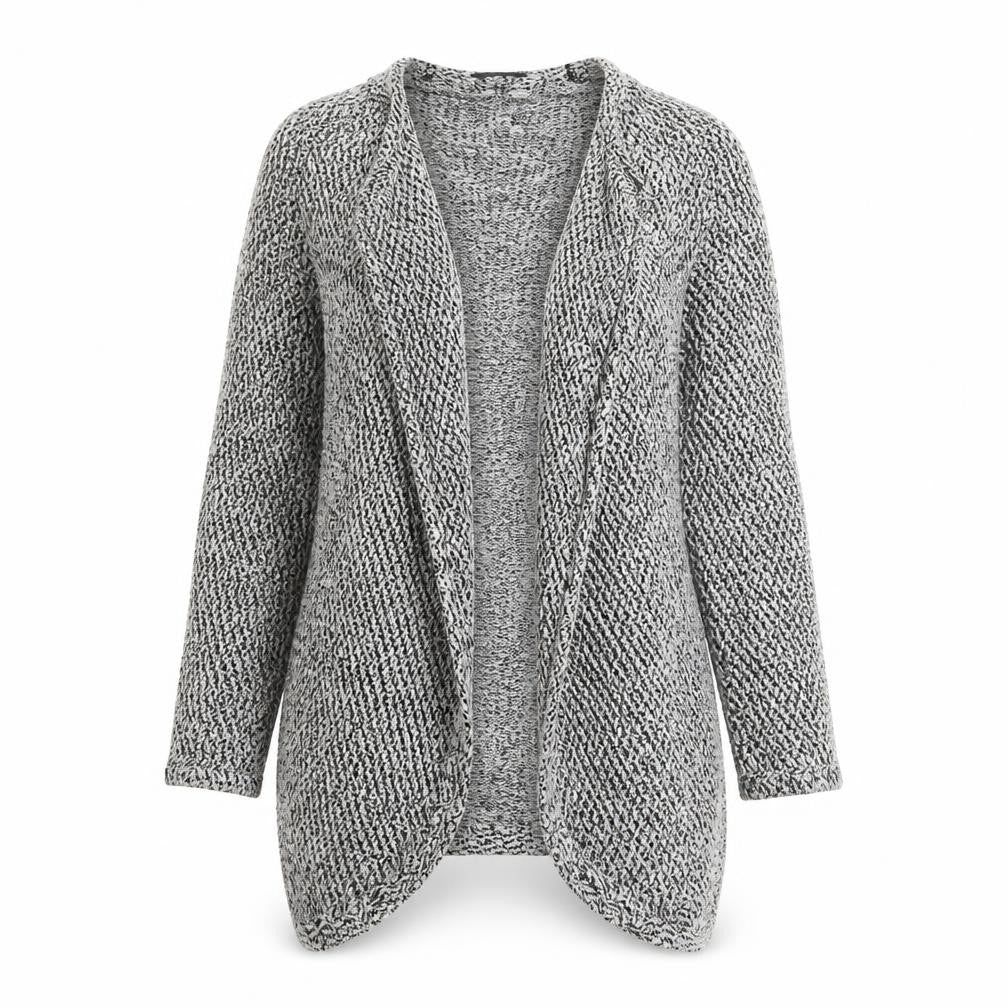 Rock & Rags Womens Grey V-Neck  Viscose Cardigan Jumper Size S