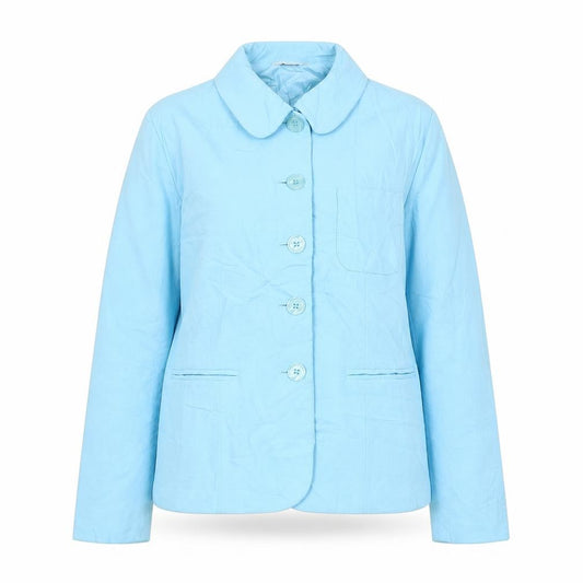 Front view of George women’s blue jacket blazer, size UK 12