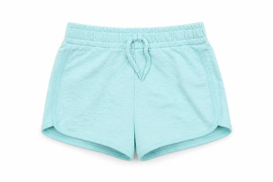 Dunnes Stores Girls Blue  Cotton Sweat Shorts Size 6-7 Years  Regular Drawstring