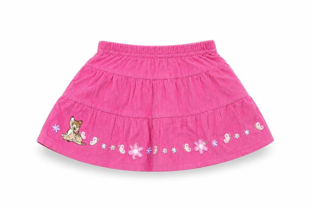 Disney Baby Baby Pink  Cotton Skater Skirt Size 3-6 Months   - Bambi